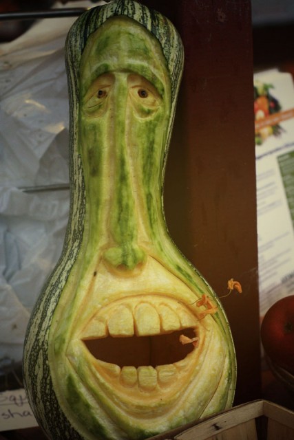 Carved gourd