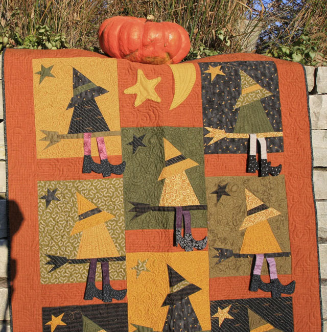 Buggy Barn Witch Quilt