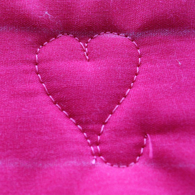 Sweetheart Border, Free Motion Quilting Tutorial