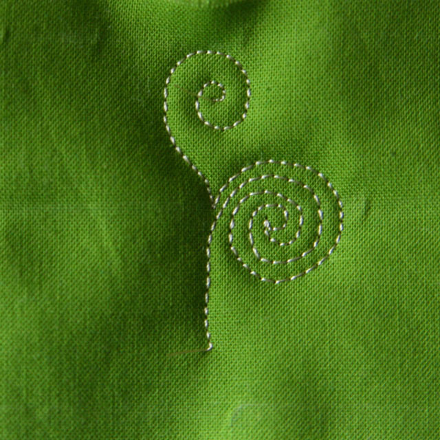 Free Motion Quilting-Shamrock Tutorial