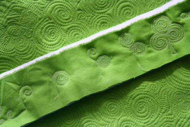 Free Motion Quilting-Shamrock Tutorial