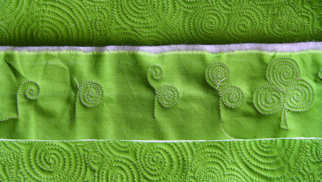 Free Motion Quilting-Shamrock Tutorial