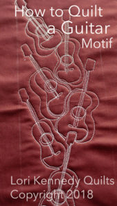 How to Quilt a Guitar Motif cover