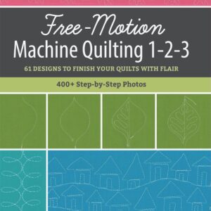 Free Motion Machine Quilting 1-2-3 Book cover