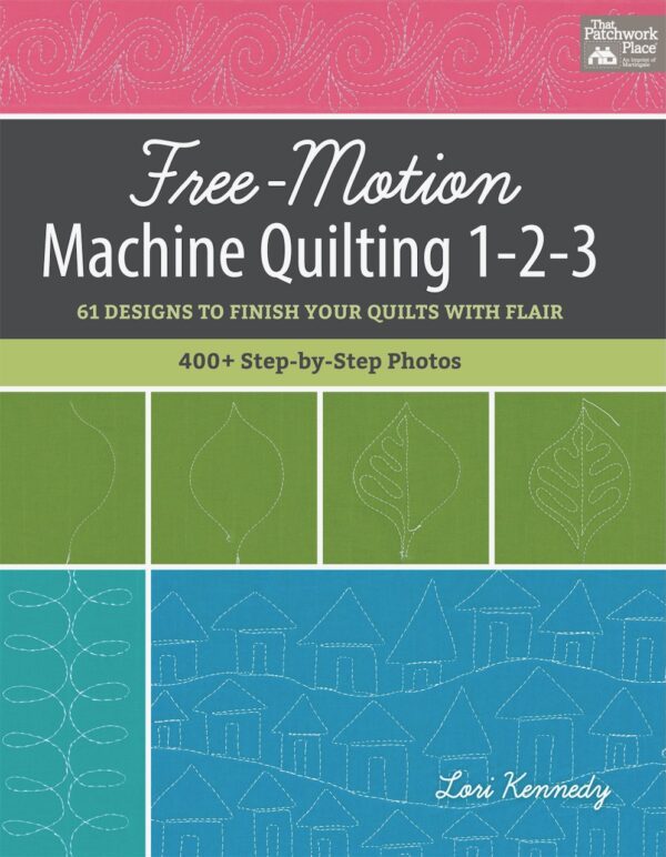 Free Motion Machine Quilting 1-2-3 Book cover