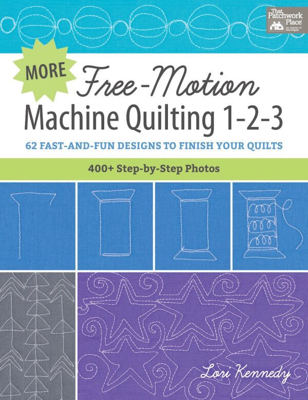 More Free Motion Machine Quilting 1-2-3 Book cover