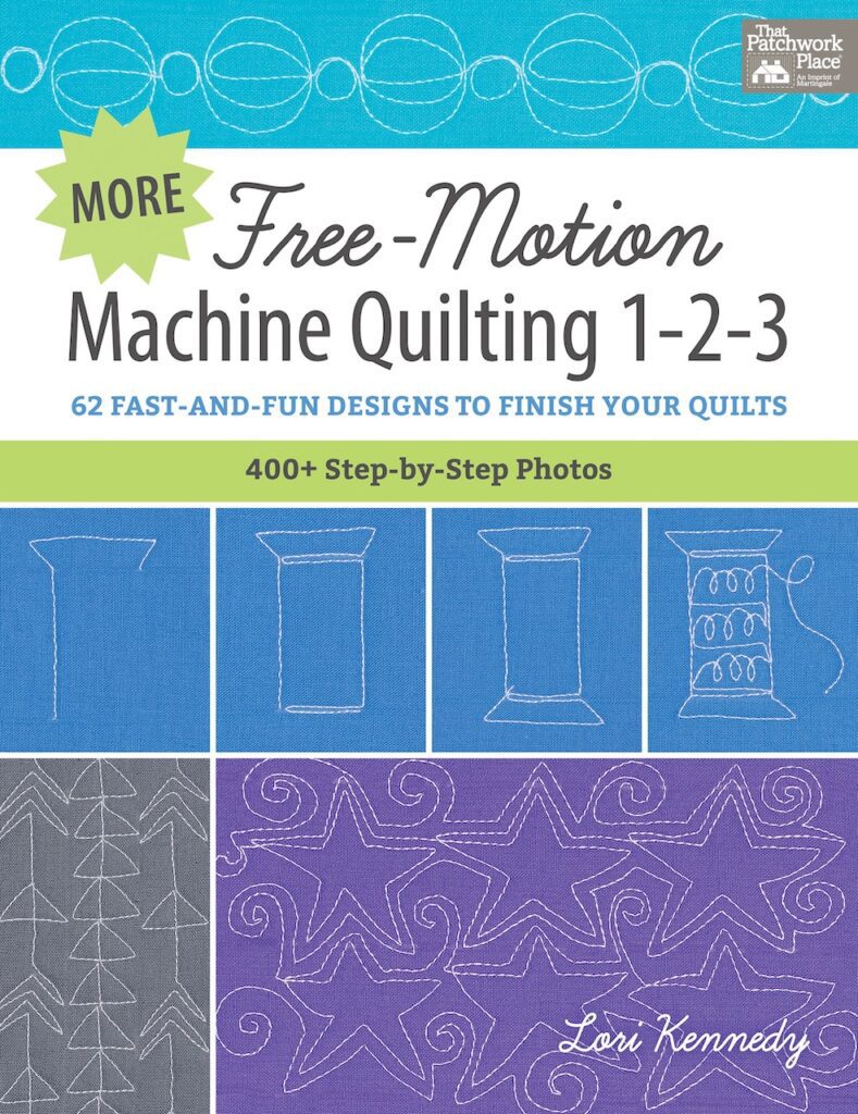 More Free Motion Machine Quilting 1-2-3 Book cover