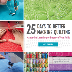 25 Days To Better Machine Quilting Book cover