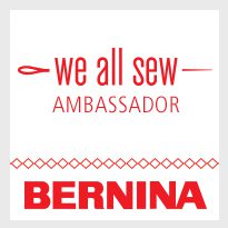 Bernina We All Sew Ambassador Badge